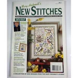 Mary Hickmott's New Stitches #4 Fox, Windmill, Birds, UK Flags, Doors & Roofs
